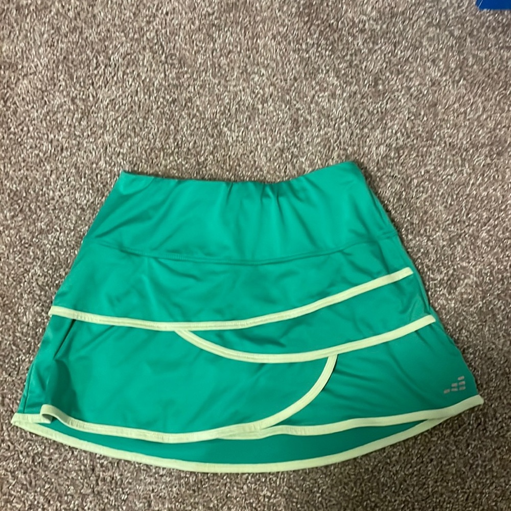 cute green bcg tennis skirt